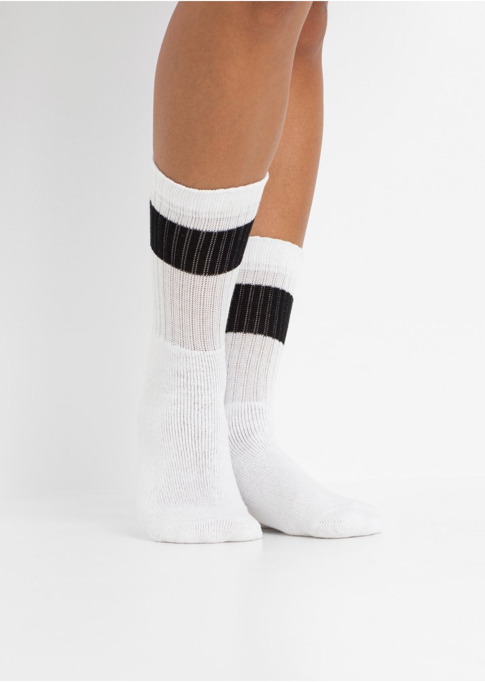 Lot de 5 paires de chaussettes de tennis thermo avec intérieur en éponge avec coton
