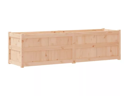 Jardinière 180x50x50 cm bois de pin massif