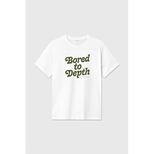 Wood Wood Bobby Depth T-shirt, White, XL