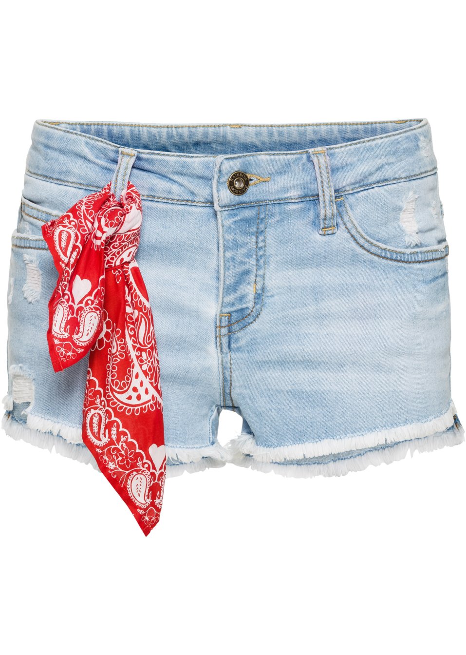 Short avec foulard