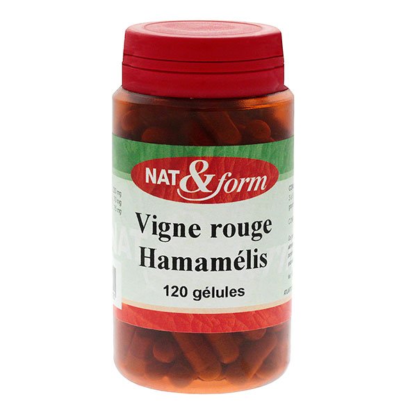 Vigne rouge hamamélis 120 gélules