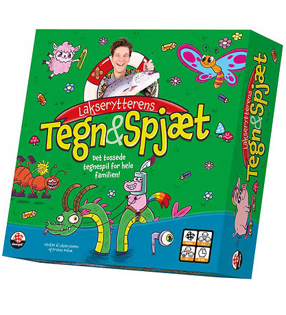 Danspil Brettspiele - Lakserytterens Tegn & Spjæt