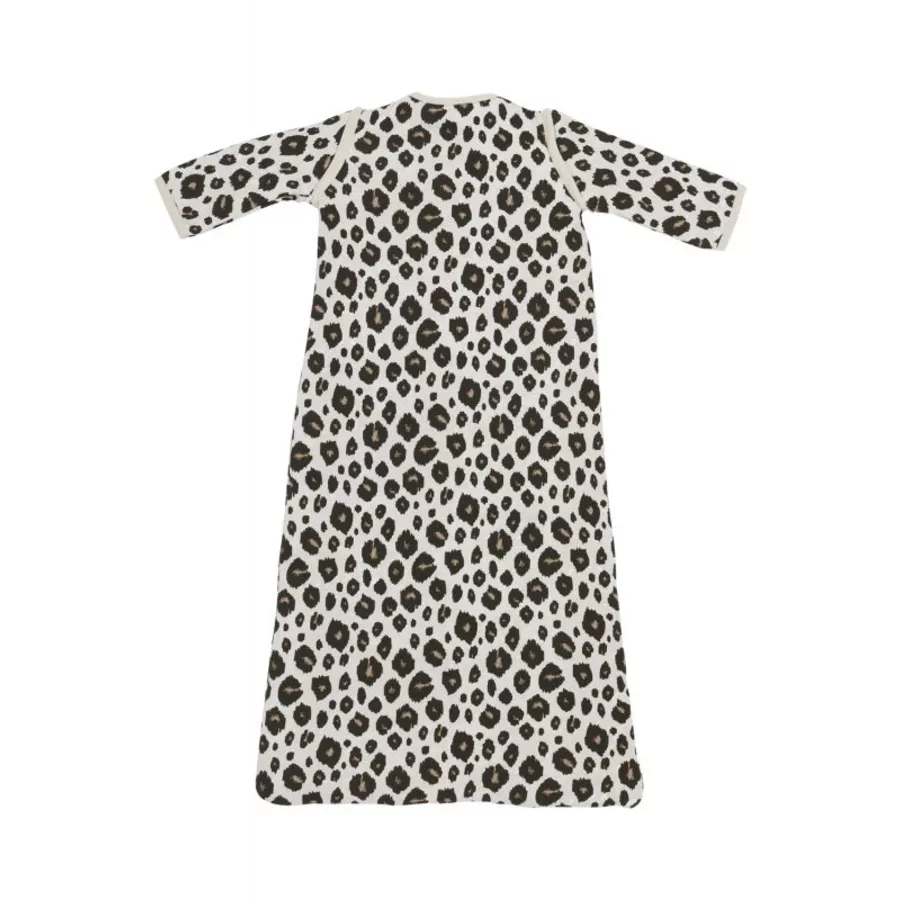 Meyco Winterschlafsack Abnehmbare Ärmel Leopard Sand Melange