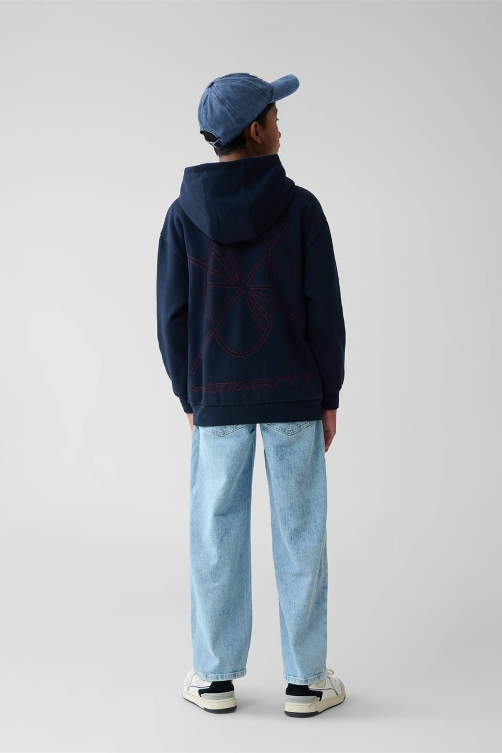Shoeby hoodie donkerblauw