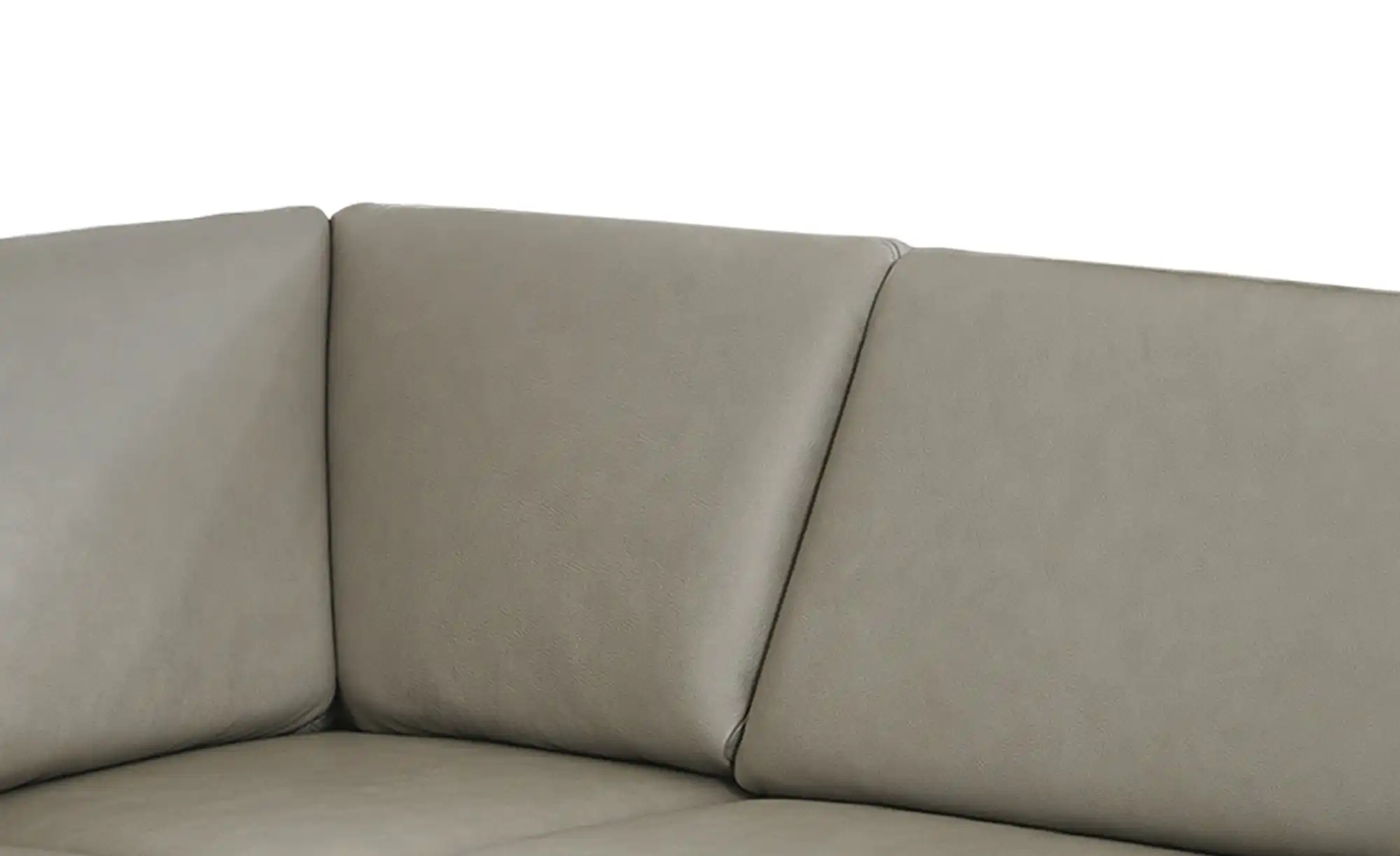meinSofa Wohnlandschaft mit Sitz- und Rückenbezug aus Echtleder Samu-L