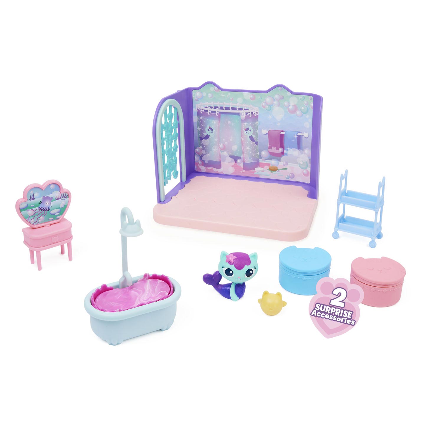 Gabby's Poppenhuis- Badkamer Speelset