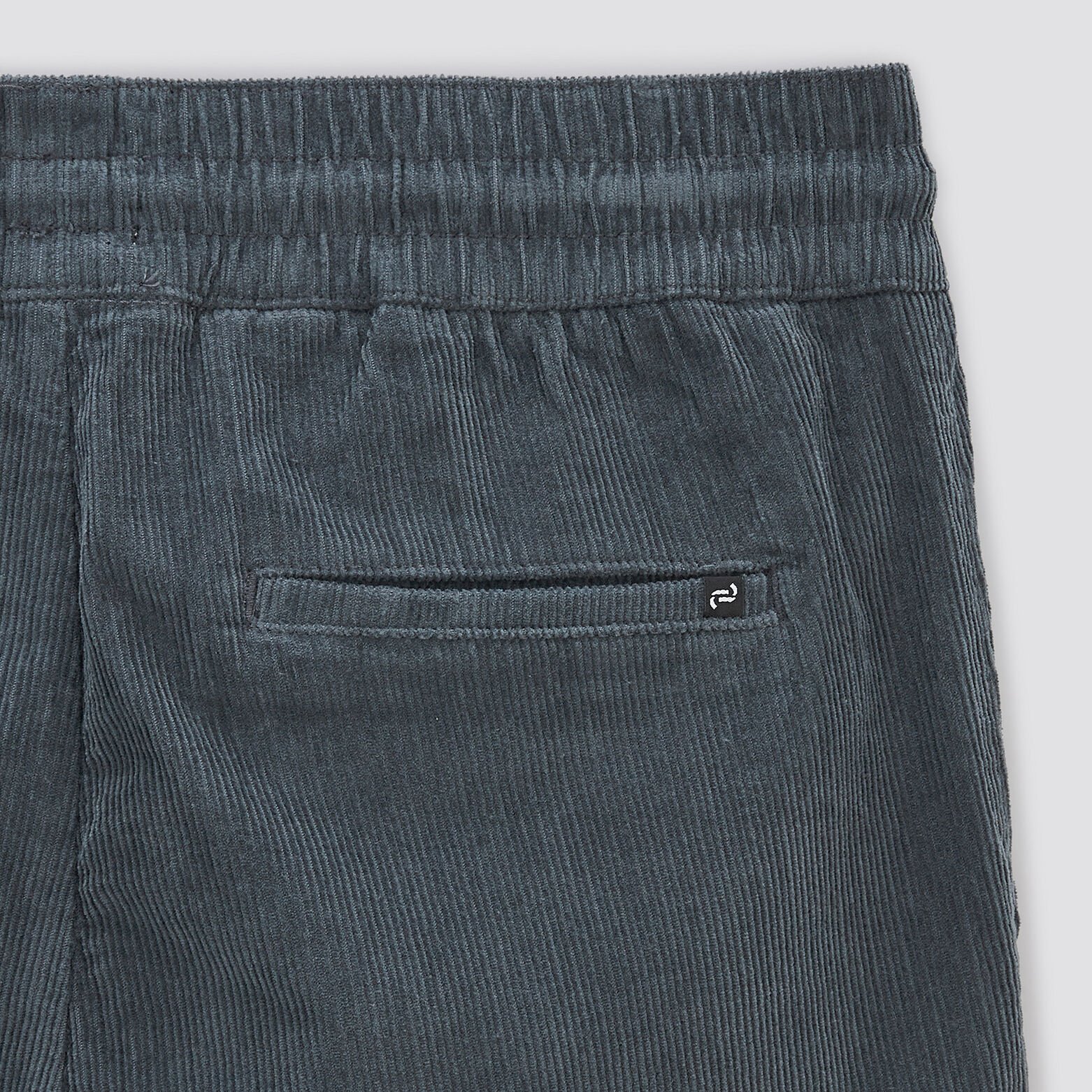 Pantalon jogging en velours Bleu moyen