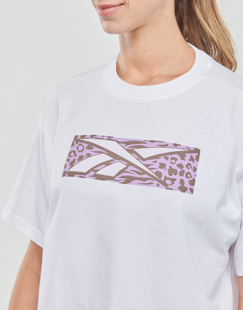 Reebok Classic - GRAPHIC TEE MODERN SAFARI - Blanc