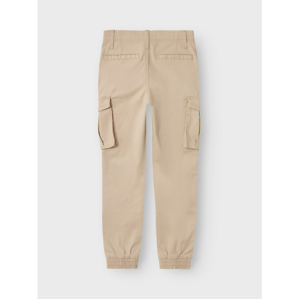 Køb Name It Oxford Tan Ryan Cargo Twill Bukser Noos