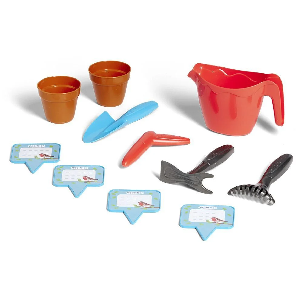 Jardinière enfant avec 11 accessoires plastique 43xH31x27cm