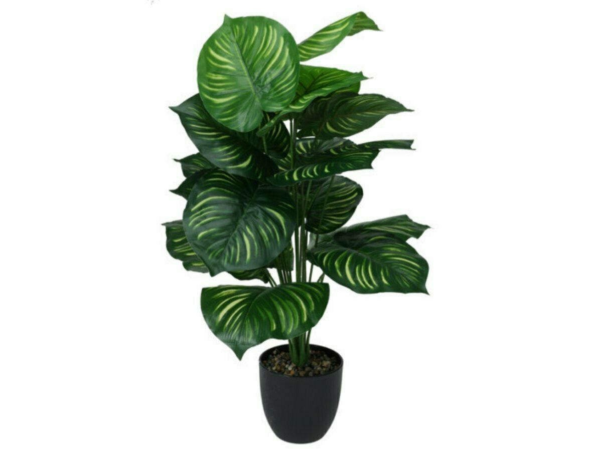 Sier plant in pot 66 cm kunstplant - 3 varianten