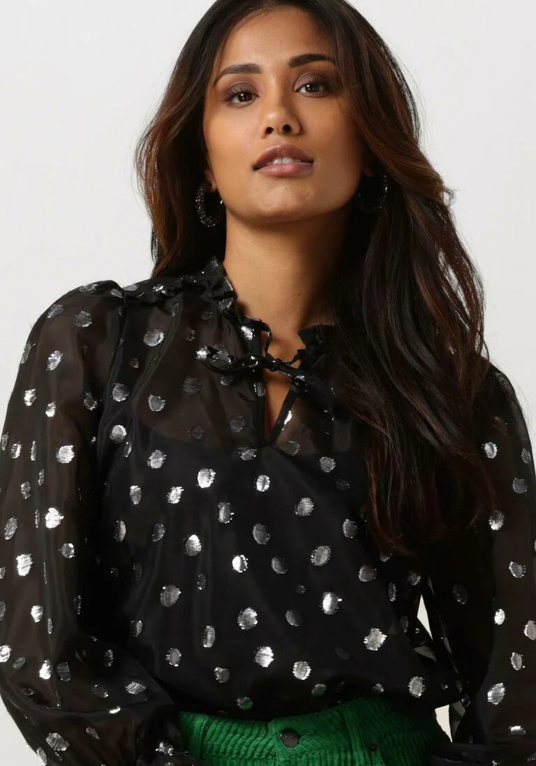 CO\\'COUTURE zwarte co'couture blouse naomi blouse