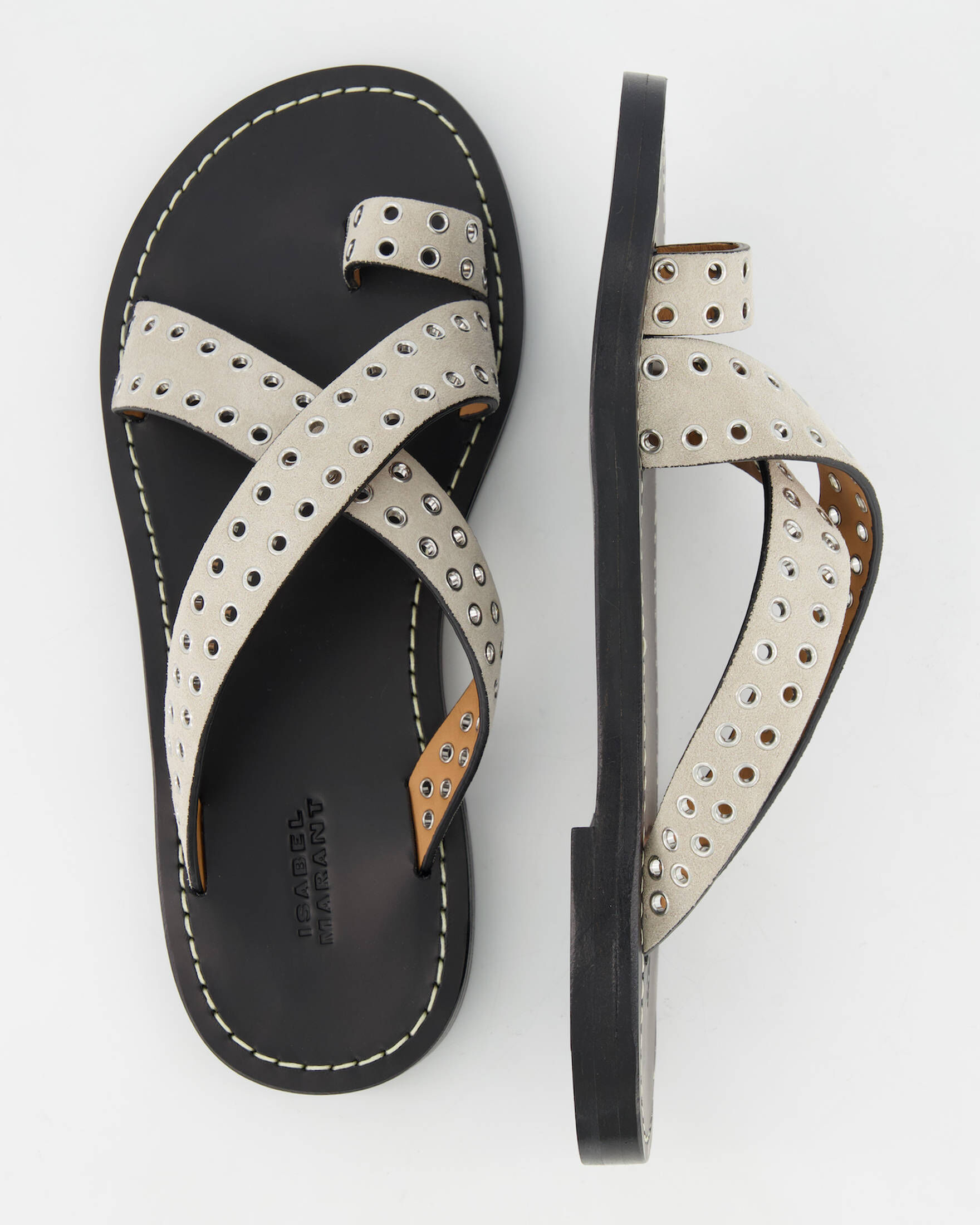Isabel Marant| Damen Sandalen JINSAY SUEDE EYELETE