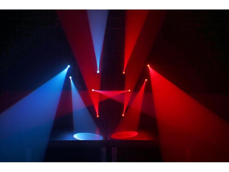 BeamZ Scheinwerfer PS10W Heller Pin Spot mit einer 10-W-4-in-1-LED
