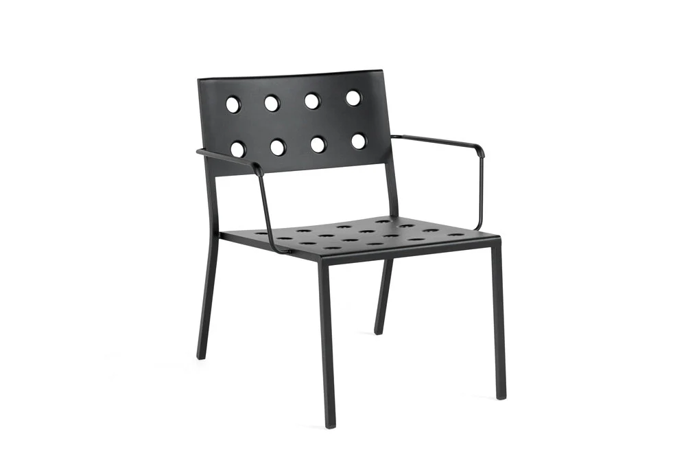 HAY  Balcony Lounge Armchair havestol - Anthracite