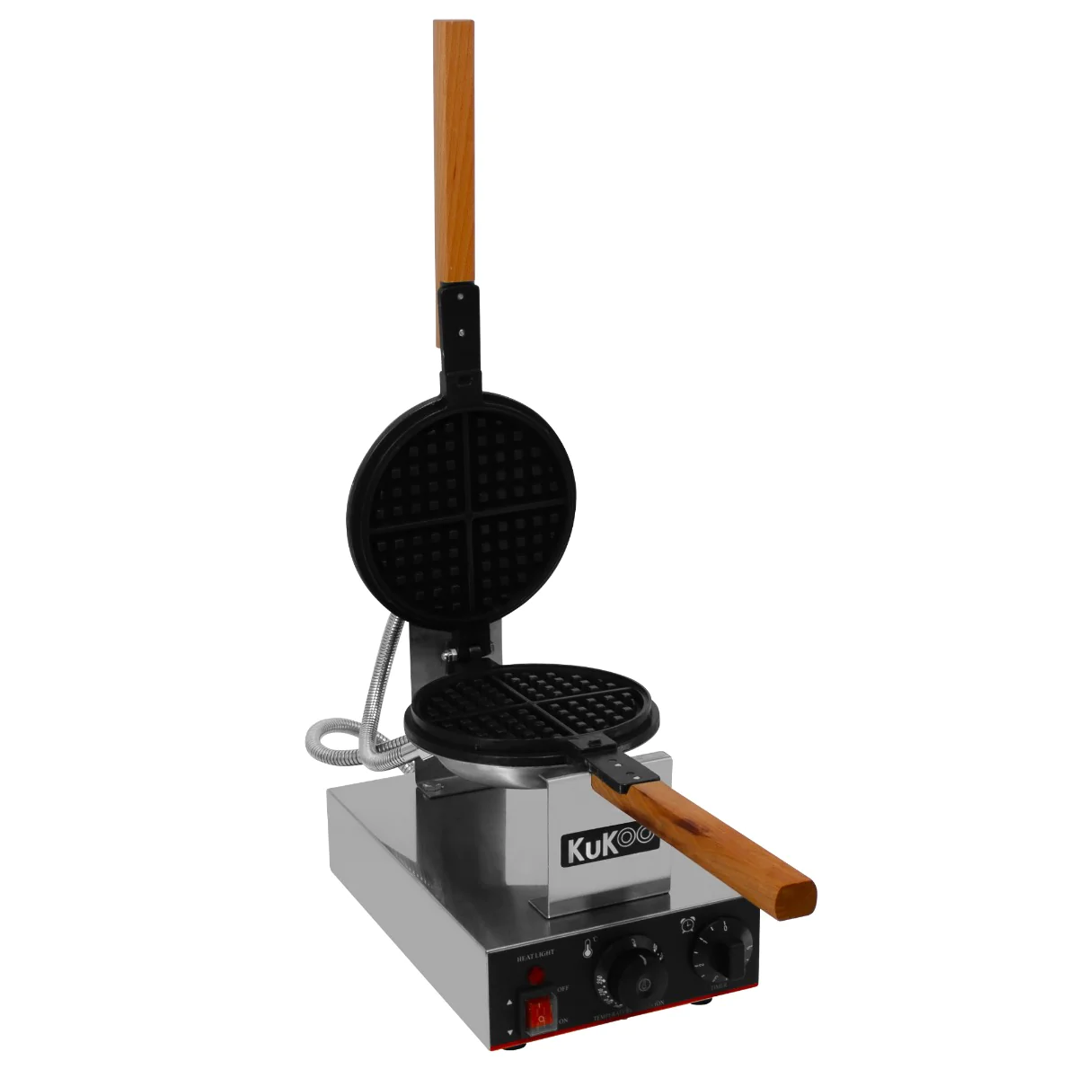 Gaufrier Rond Commercial Kukoo