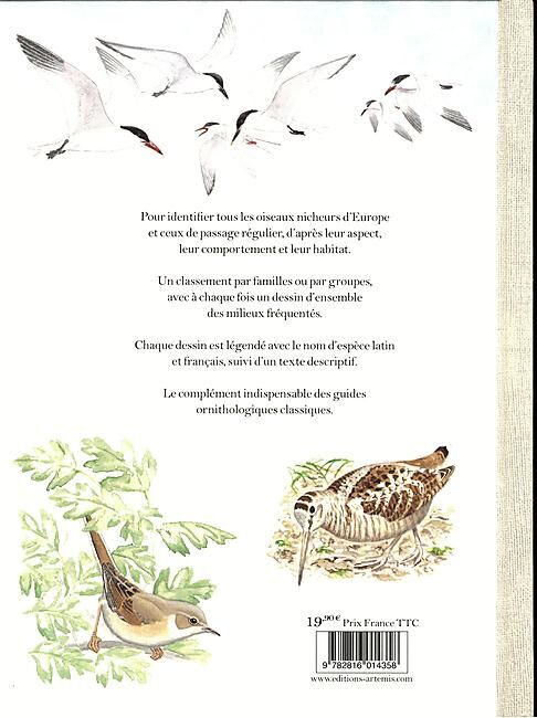 ARTEMIS - IDENTIFIER LES OISEAUX D'EUROPE