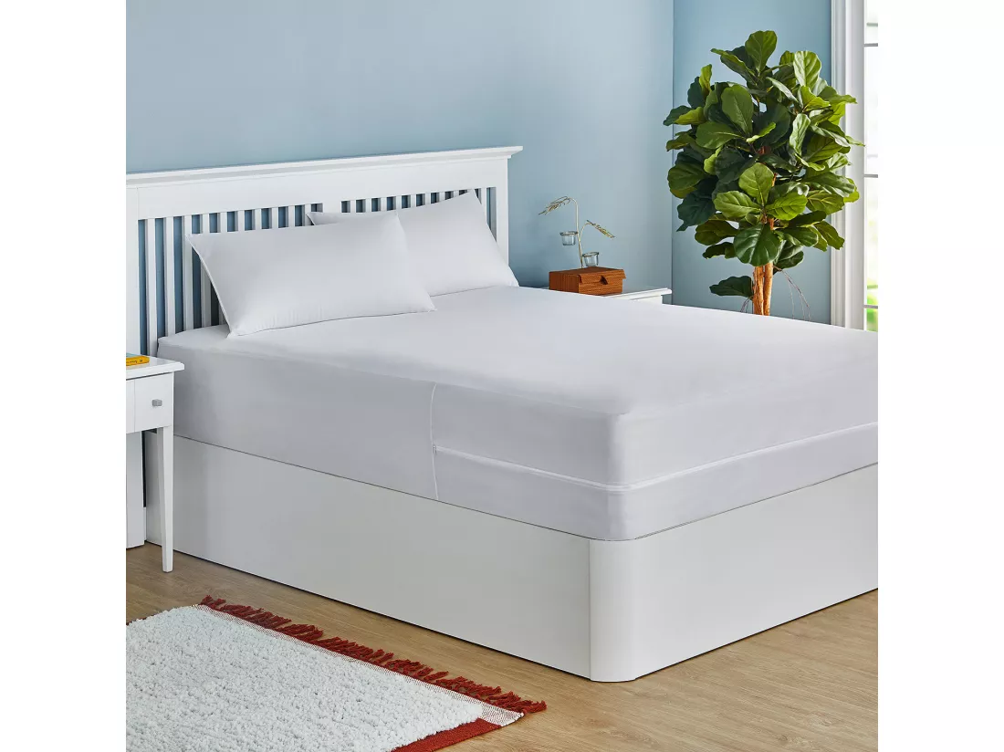 Housse de matelas imperméable, respirante et résistante