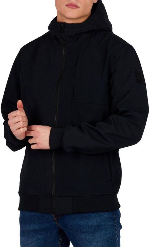 Airforce - Softshell Jacket Chestpocket - Donkerblauw - Tussenjas