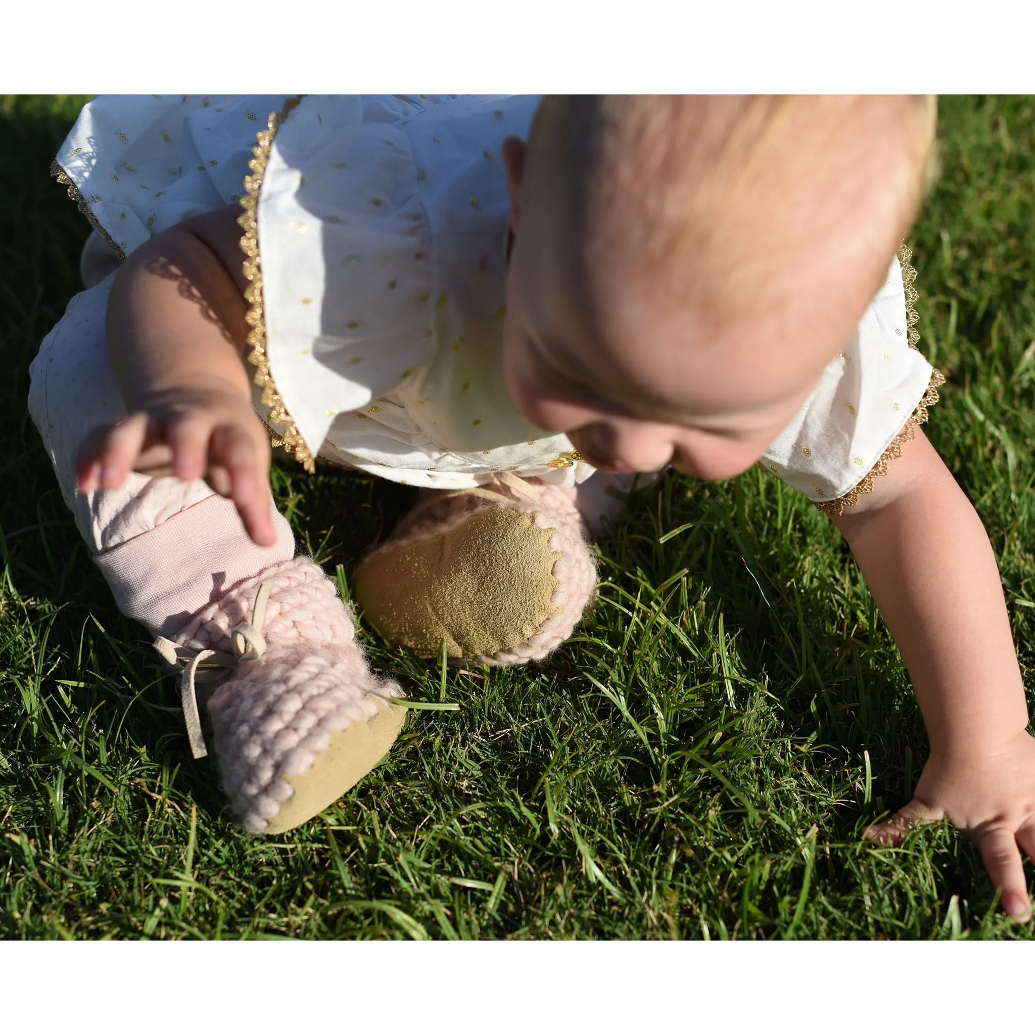 Beba Bean Pantoufles Tricot 0-24mois