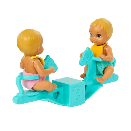Barbie Skipper Babysitter Zwillings-Kinderzimmer-Spielset