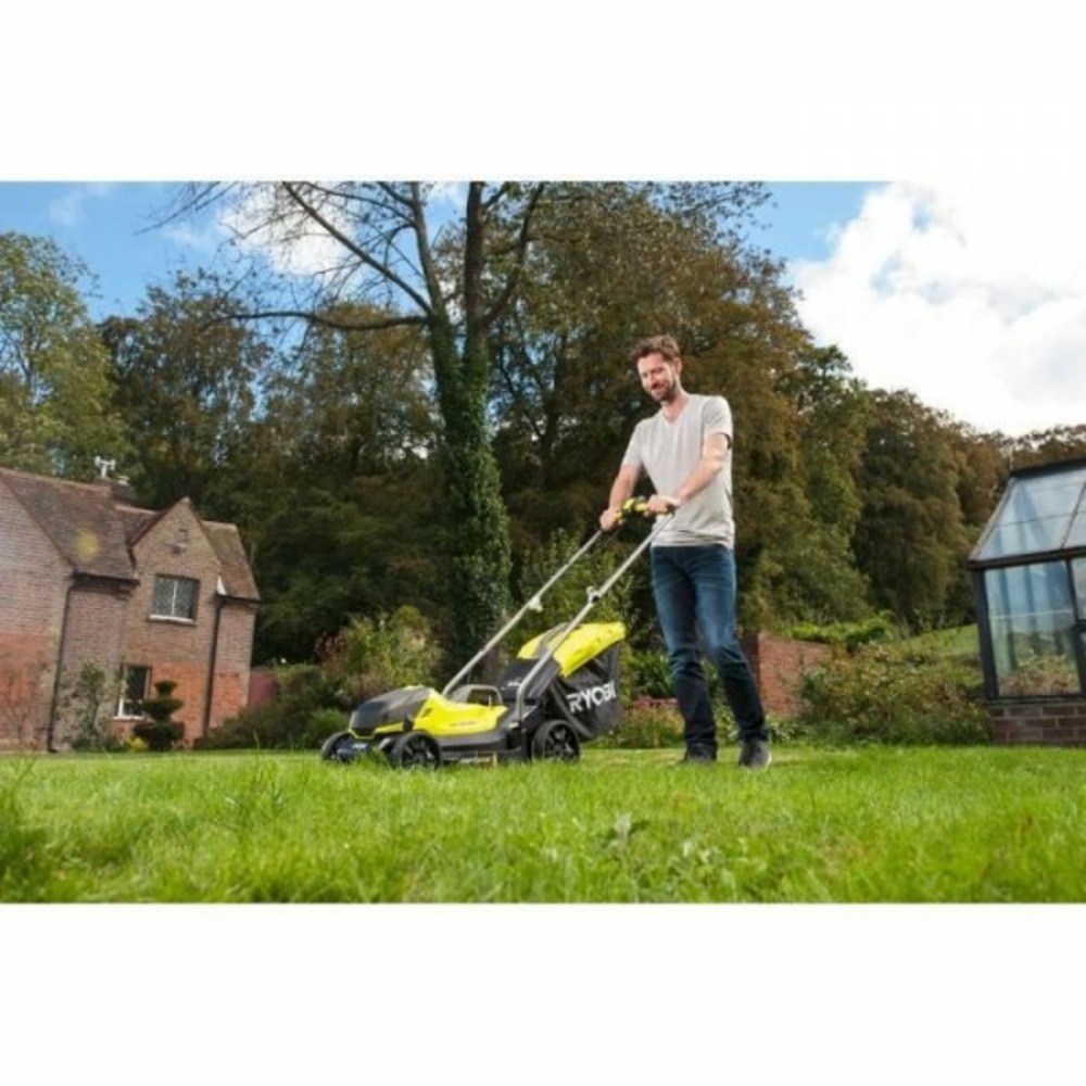 Tondeuse a gazon pack one+ + coupe-bordures 18v sans fil rlm1833blt1825m : rlm18x33b40 et coupe-bordures olt1825m offert