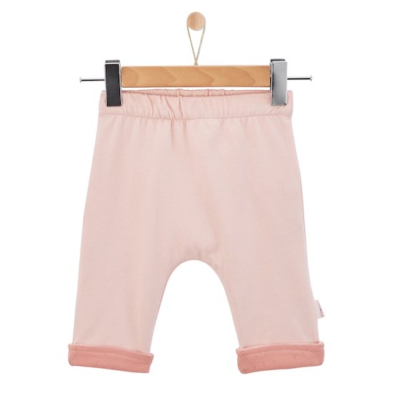 Petit Cocon Pantalon réversible   Rose        de               P'tit bisou