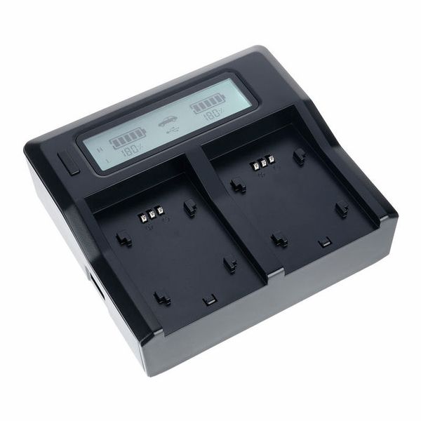 Baxxtar Pro LCD Dual Charger for NP-F