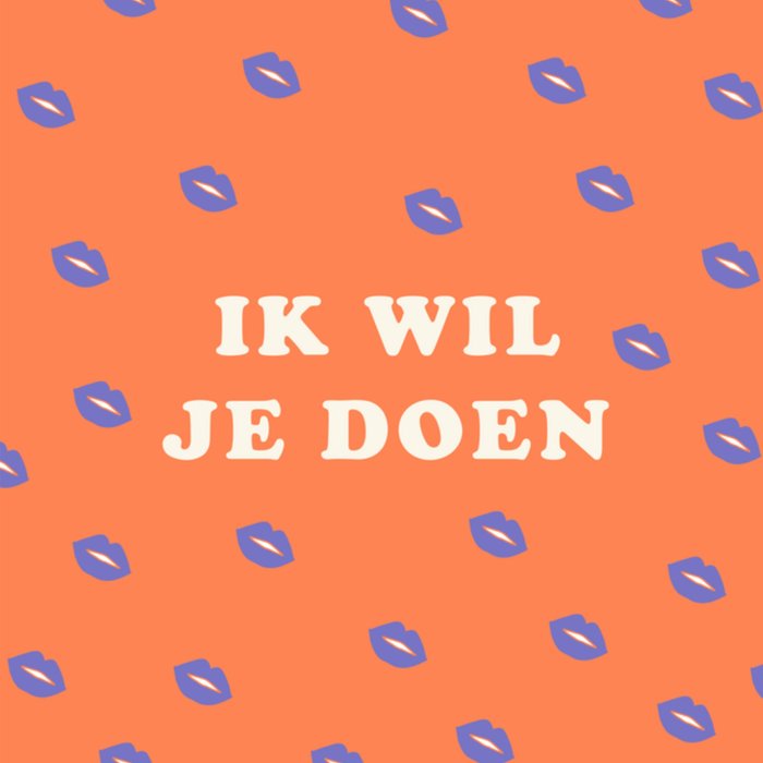 Greetz | Valentijnskaart | Ik wil je doen
