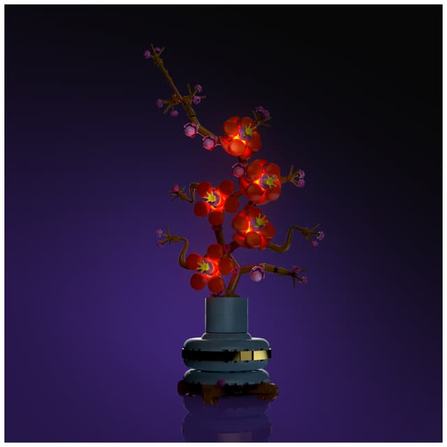 Light My Bricks™ Plum Blossom lyskit
