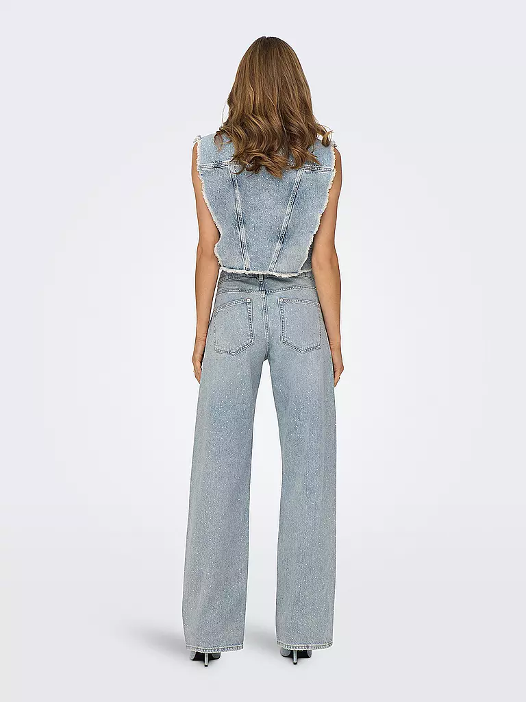 ONLY Jeans Wide Fit ONLCOBAIN hellblau