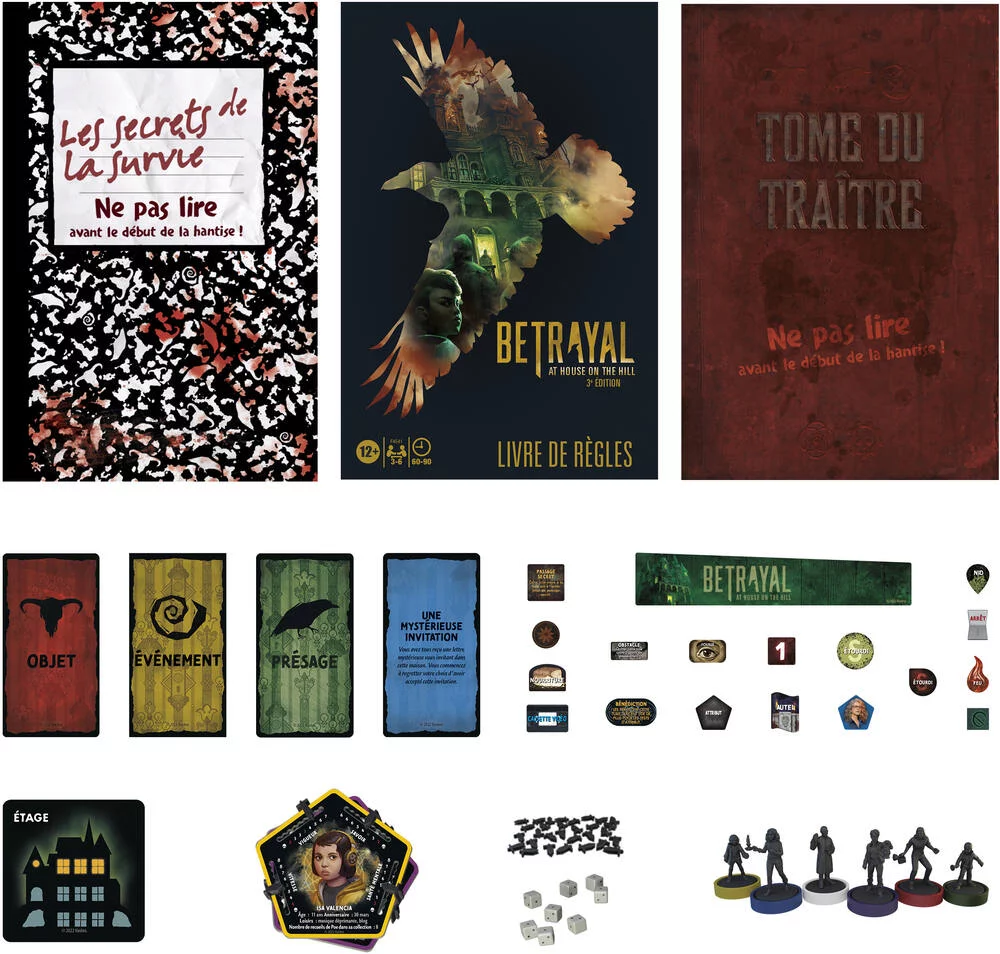 BETRAYAL AT HOUSE ON THE HILL 3E EDITION