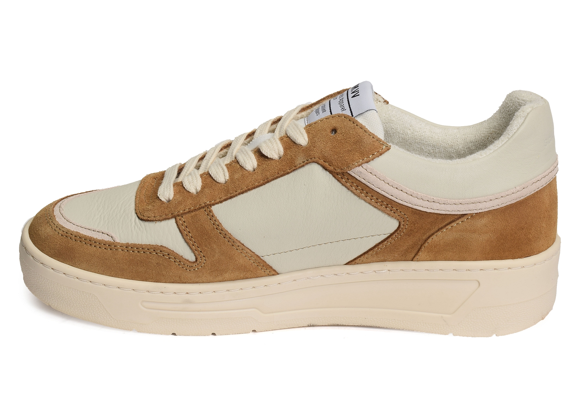 Smatch sneaker camel blanc