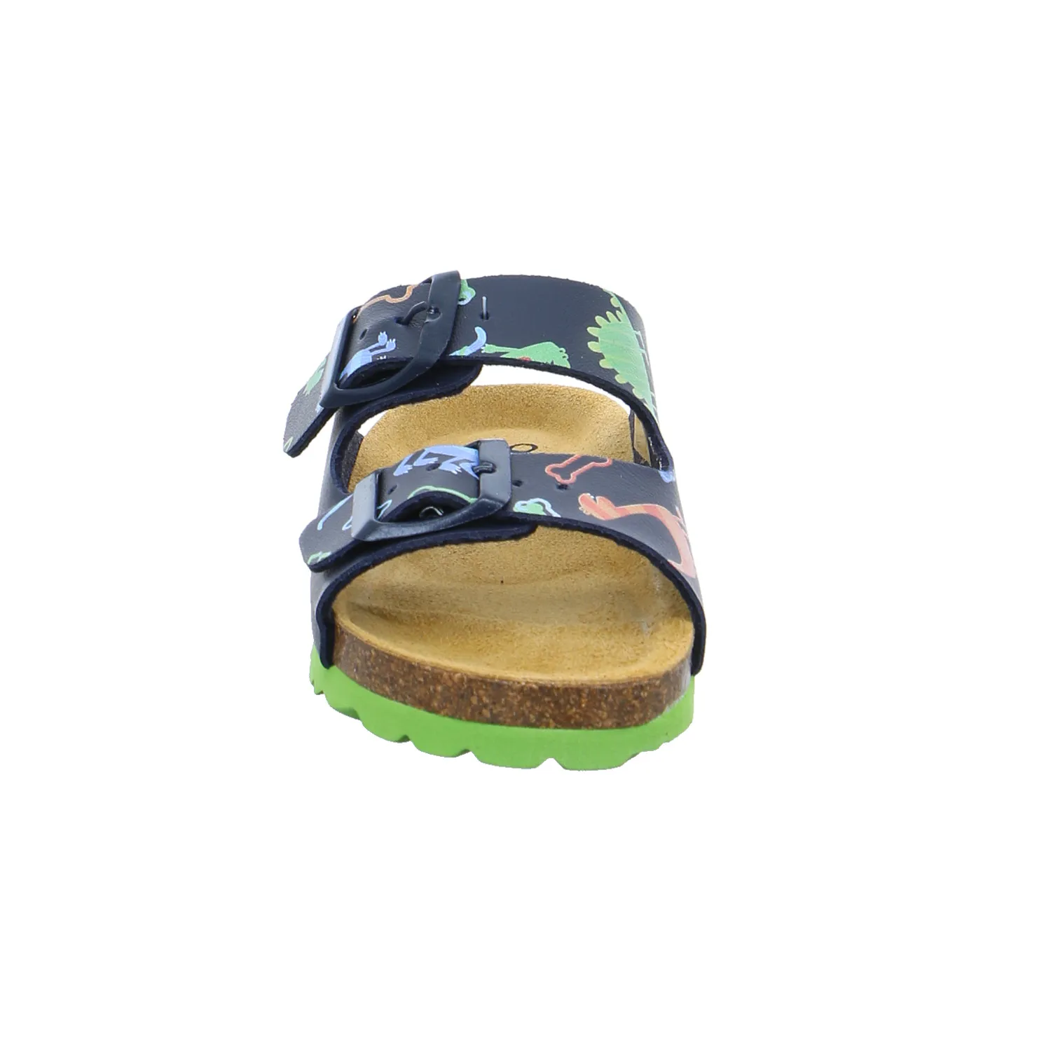 BIOLife Kinder-Pantolette Blau Lederimitat  Unisex