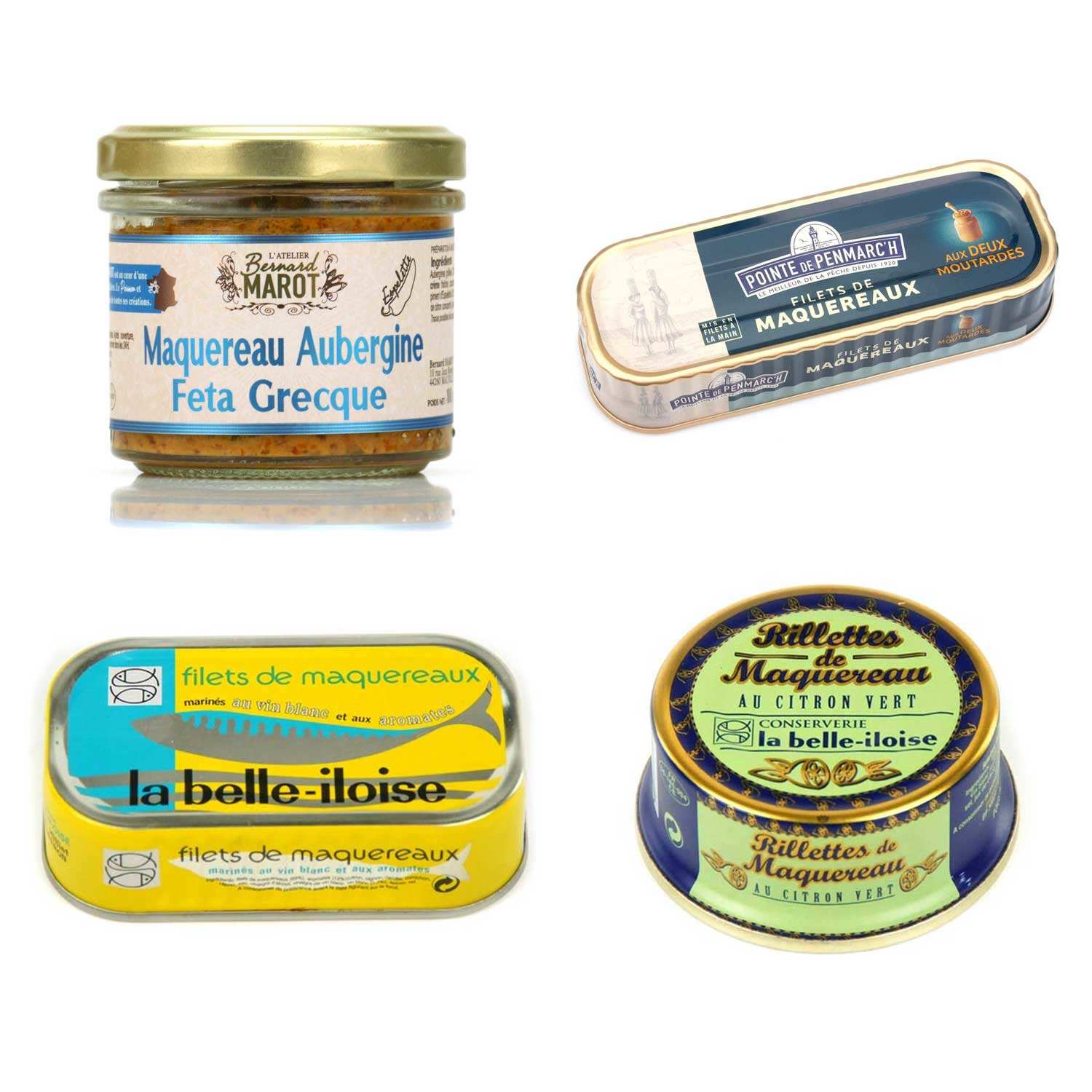 Assortiment gourmand autour du maquereau