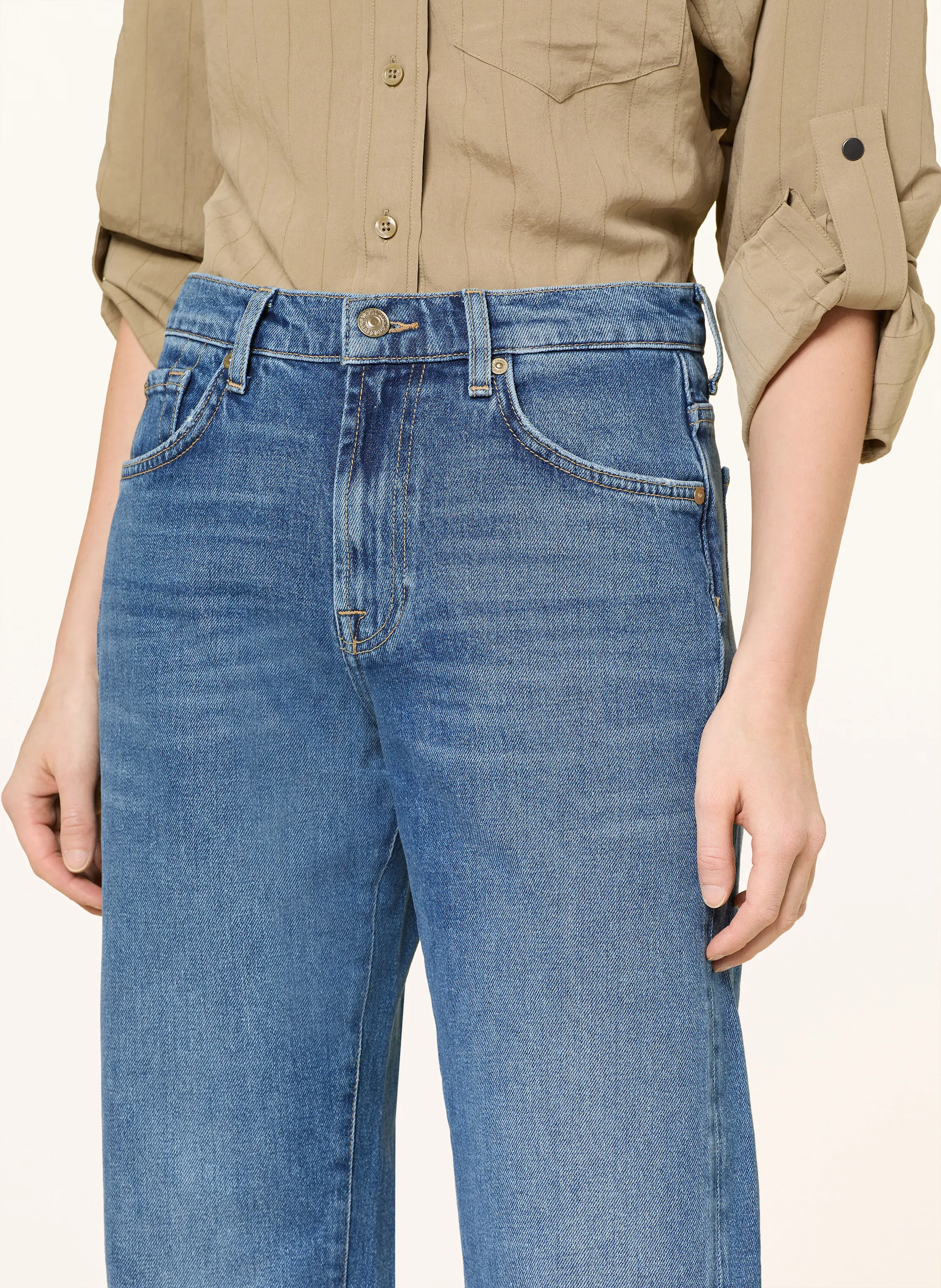 7 for all mankind Straight Jeans TESS