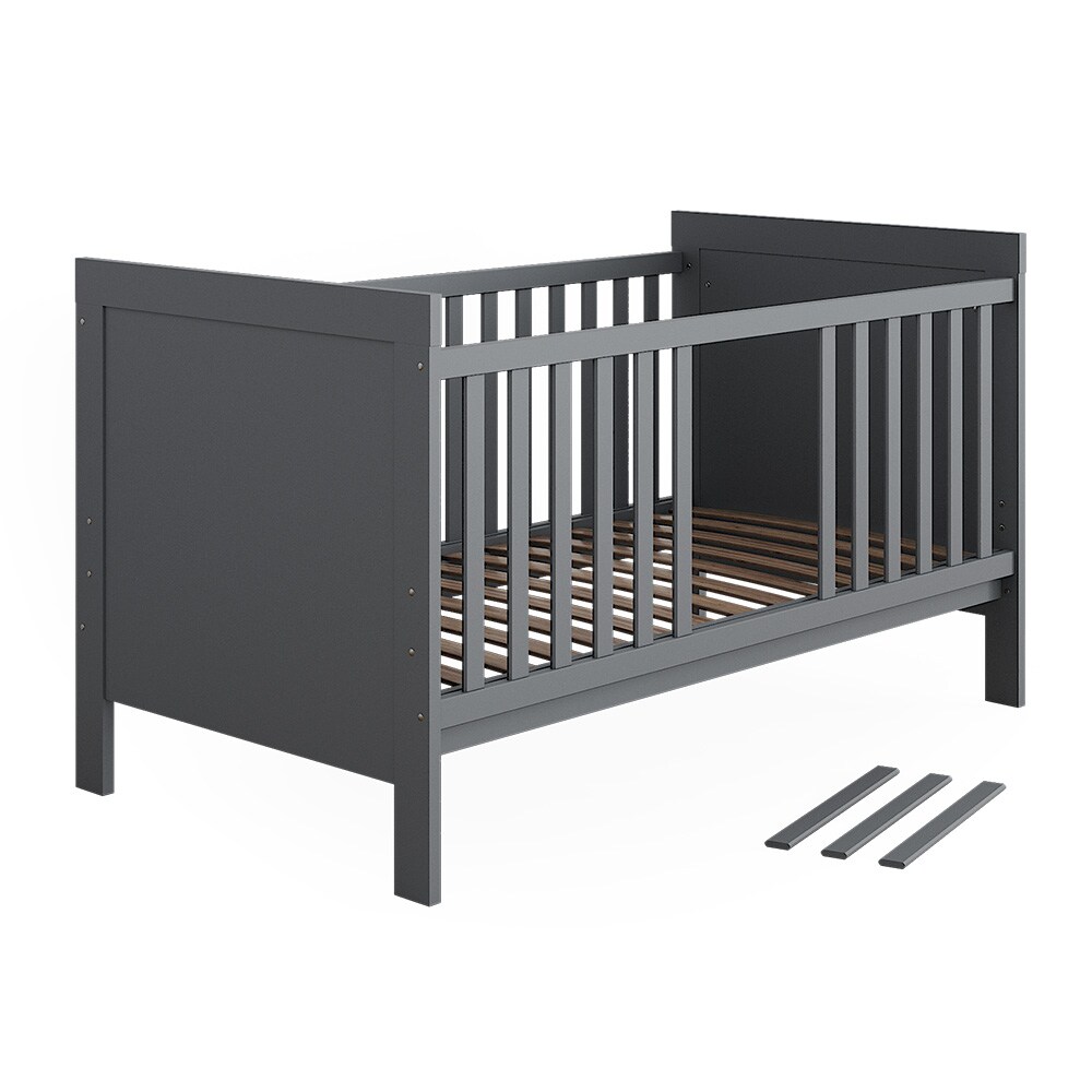 Vitalispa Babybett Ajaton Grau 144,4 x 83 cm