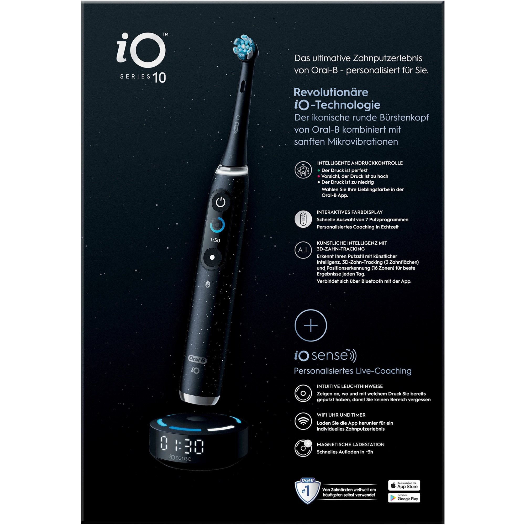 Braun Elektrische Zahnbürste Oral-B iO Series 10