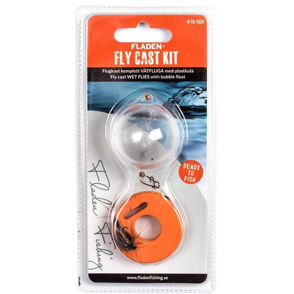 Set de Lancer à la Mouche Fladen Flotteur à Bulle Incl.