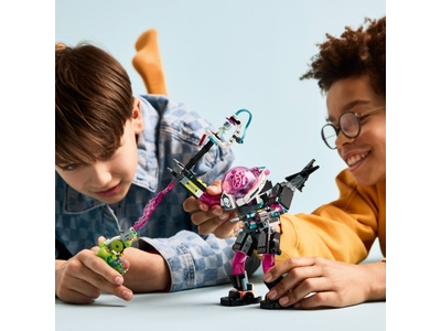 LEGO Mateo vs. cyberbreinmecha (71495)