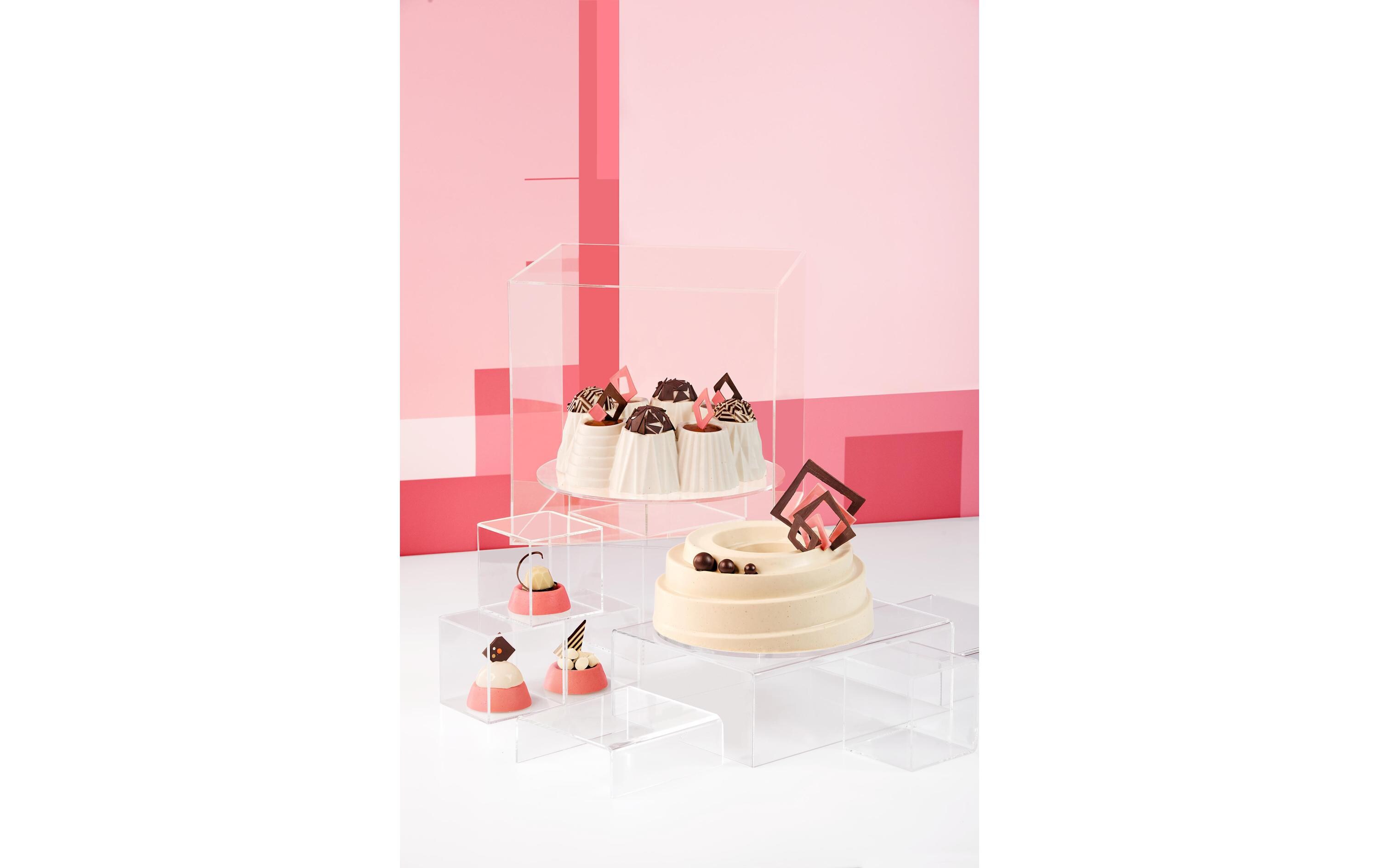Motiv-Backform Tarte- und Törtchen 26 cm, SchwarzBundform