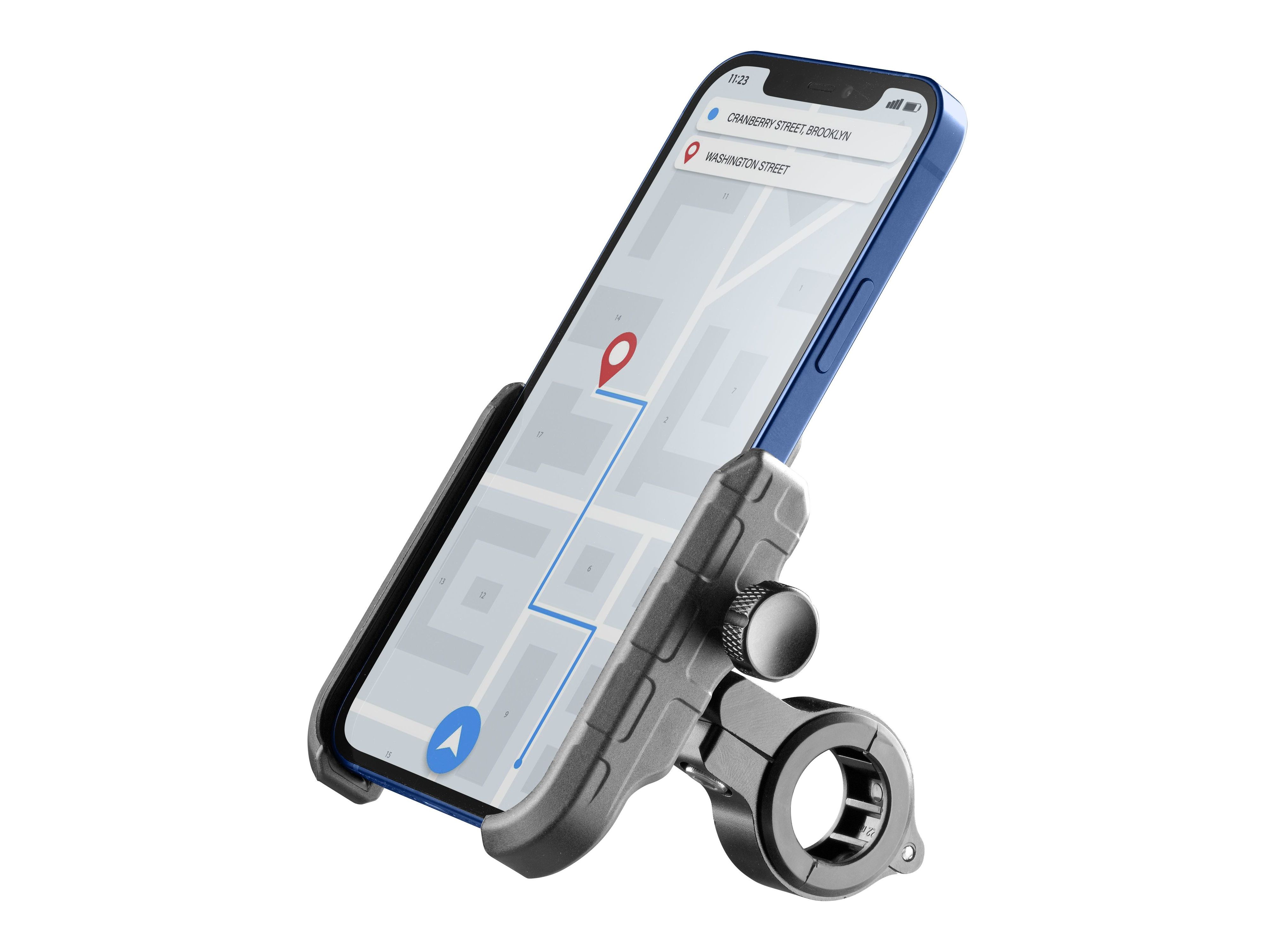 SUPORTE DE TELEMÓVEL CELLULARLINE PARA BICICLETA E MOTO