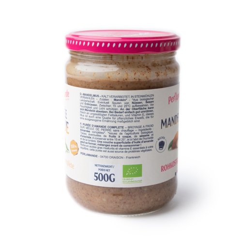 Sunday Natural Products  NATUR MANDELMUS PERL'AMANDE BIORohkost