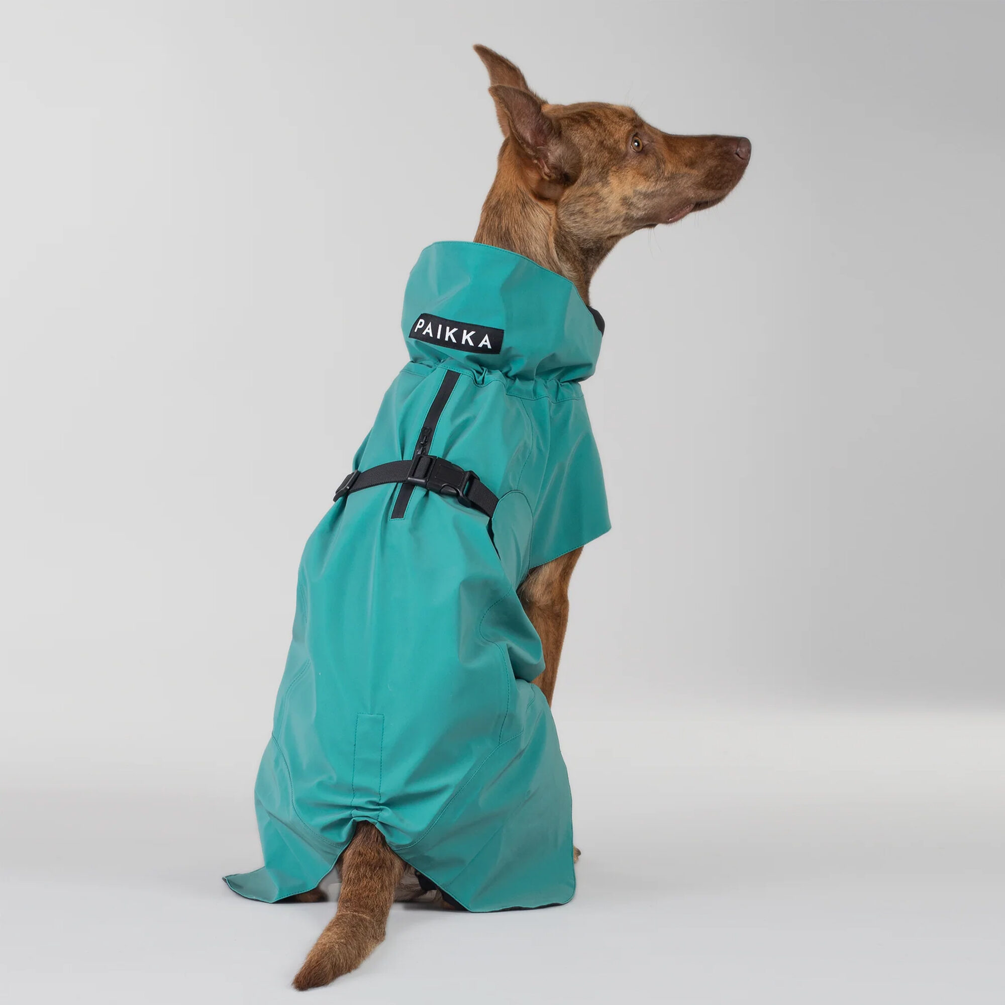 PAIKKA Visibility Raincoat Emerald