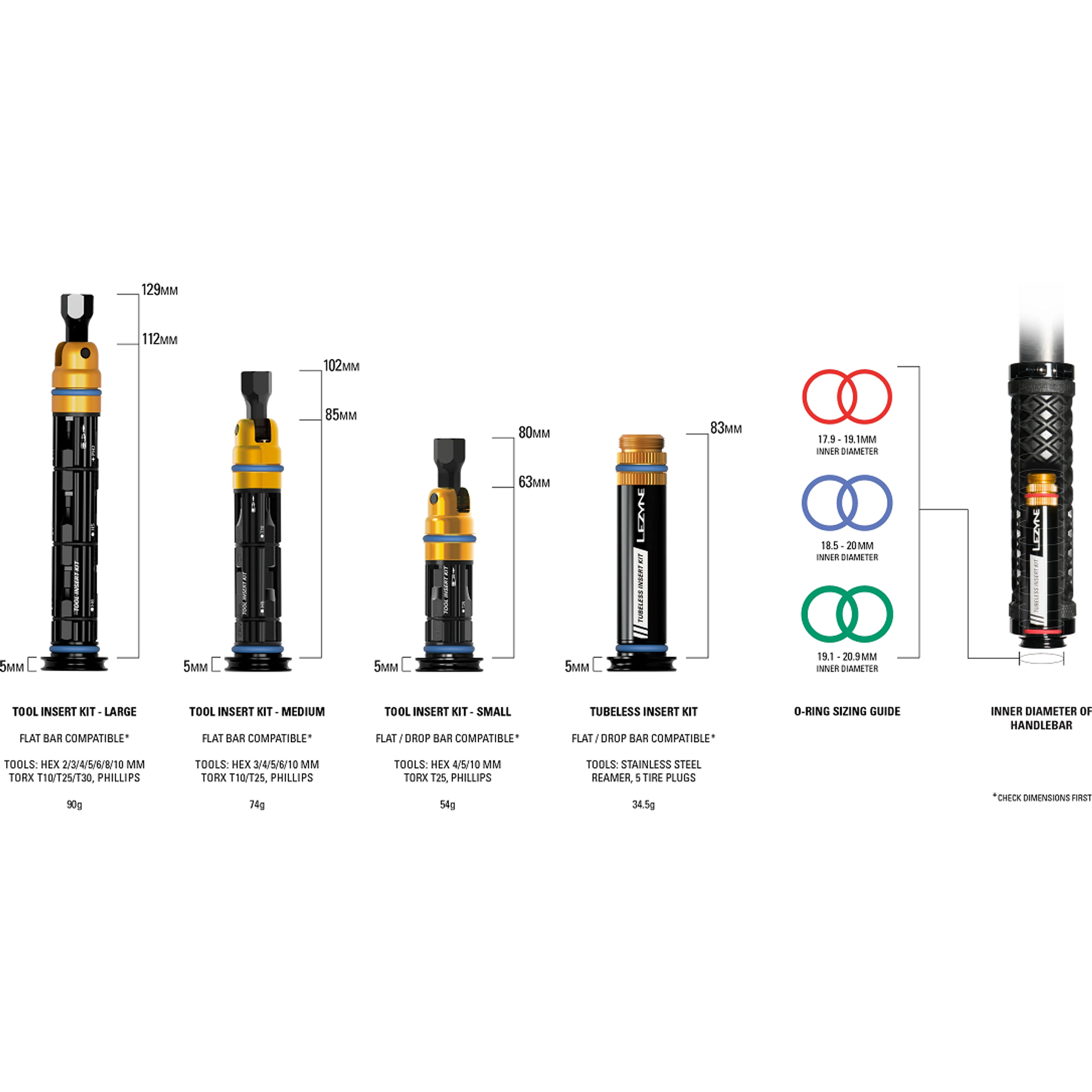 Lezyne Tubeless Reparatieset