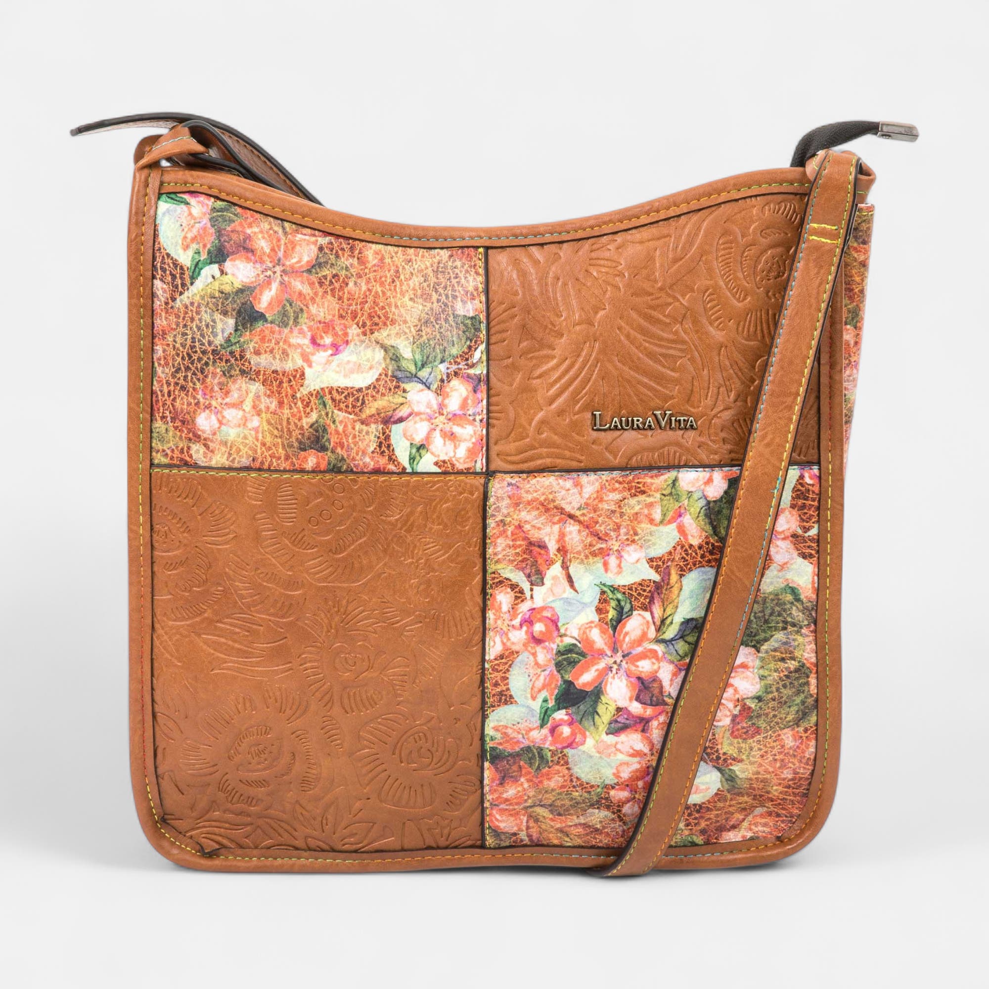 Sac bandoulière cognac