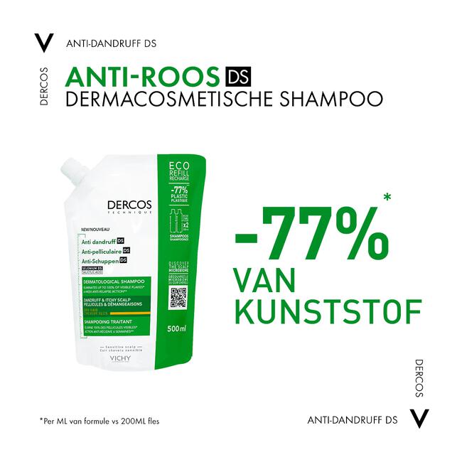 Vichy Dercos Anti-Roos Shampoo Droog Haar Refill 500 ML
