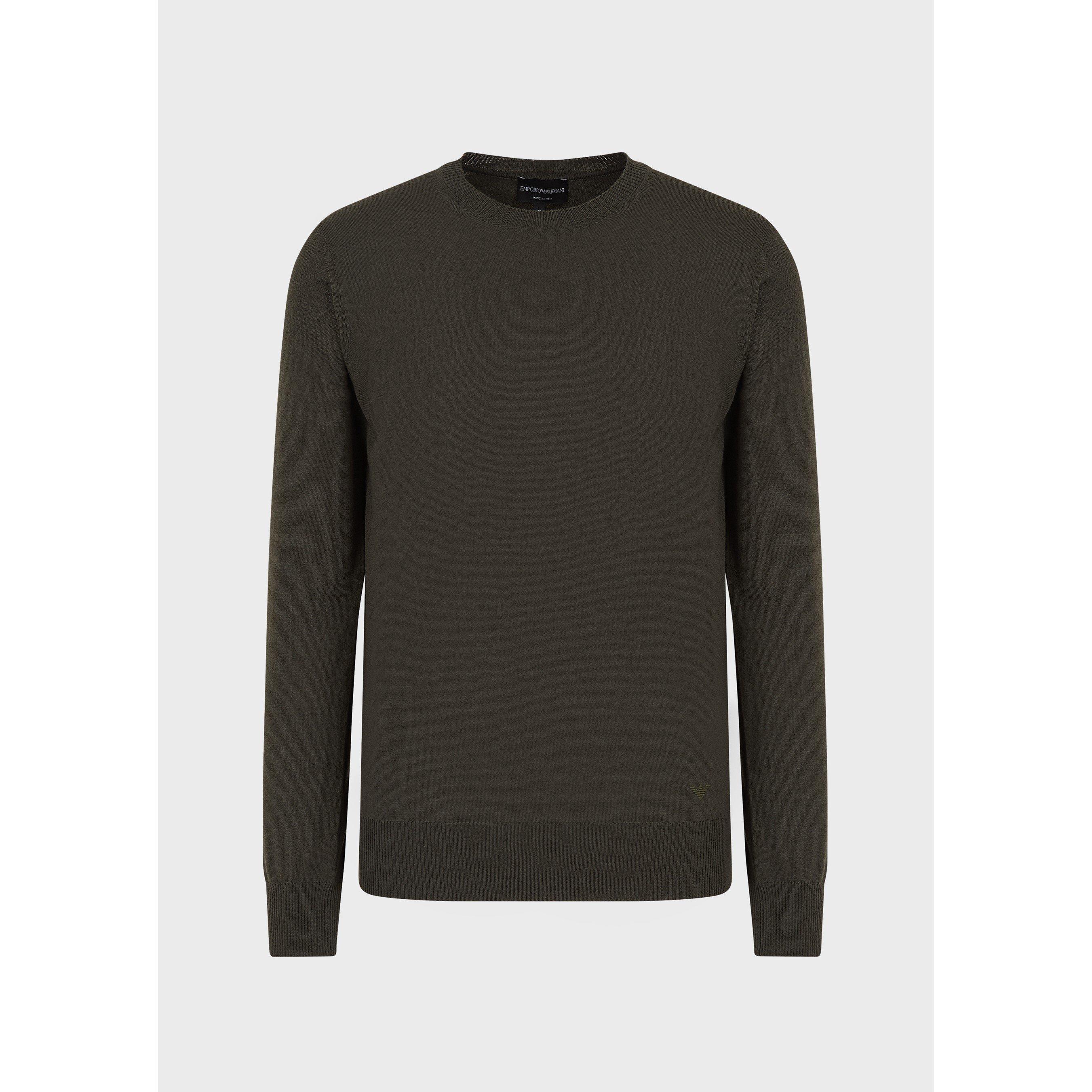 Emporio Armani Crew Neck Knit Top
