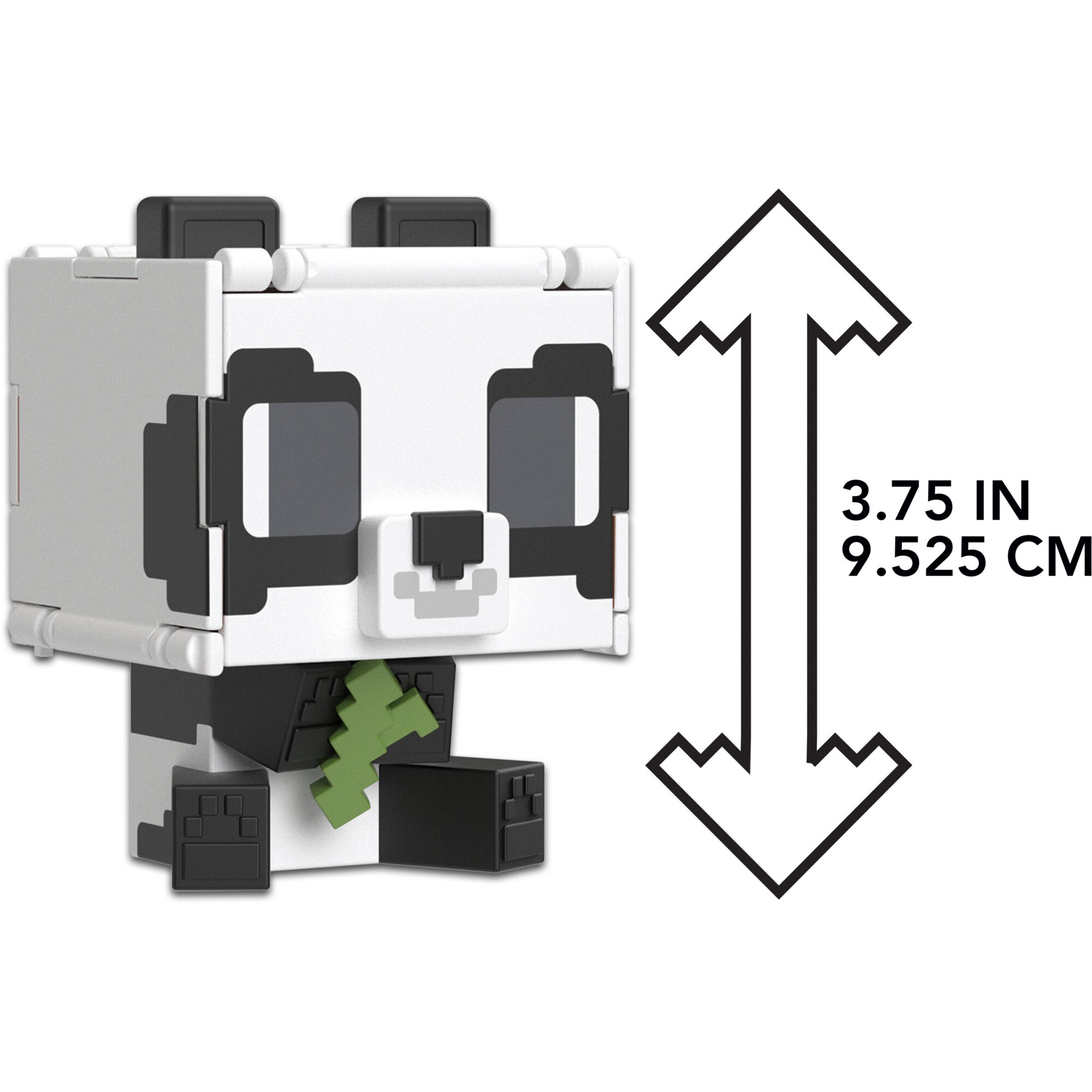 Mattel Spielfigur Minecraft Flippin' Figure Panda + Cake