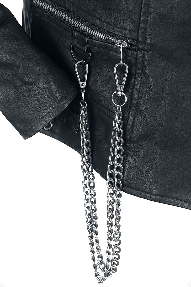 Hellfire Club | Stranger Things Veste en imitation cuir
